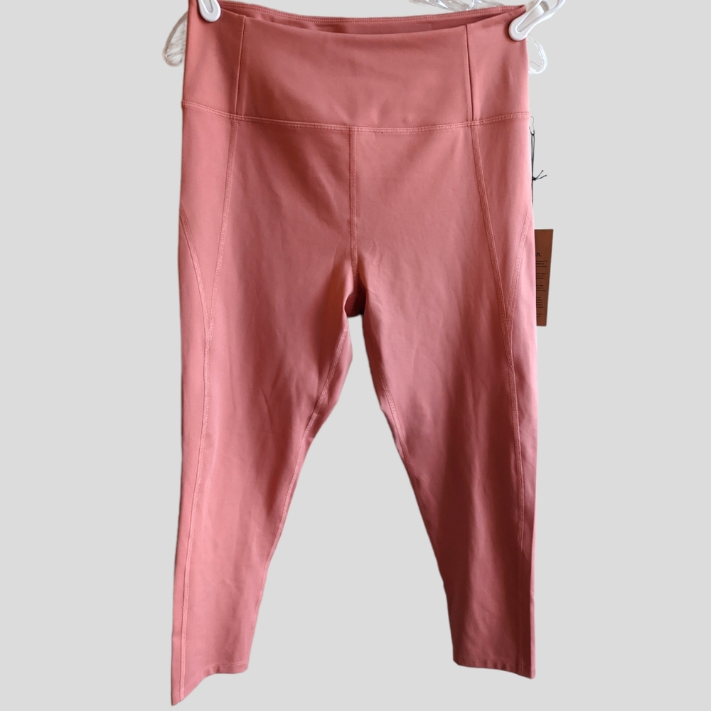 Girlfriend Collective Womens Leggings XL Compressive Stretch Antique Rose